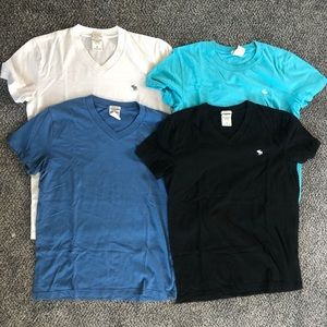 Abercrombie & Fitch T Shirt Lot Muscle Mens Small